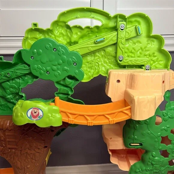 Unbranded Little People Share & Care Safari Jungle Treehouse Playset - Picture 11 of 11